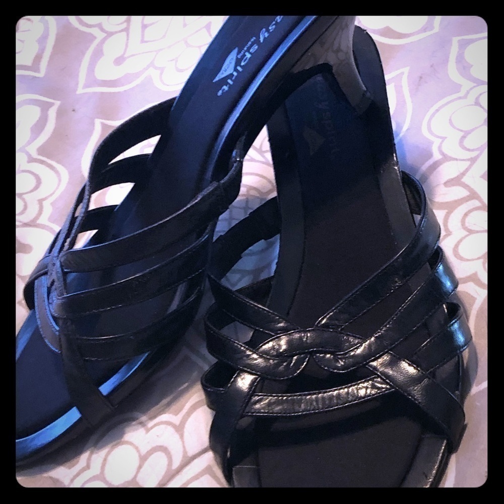 Easy Spirit open toe heel